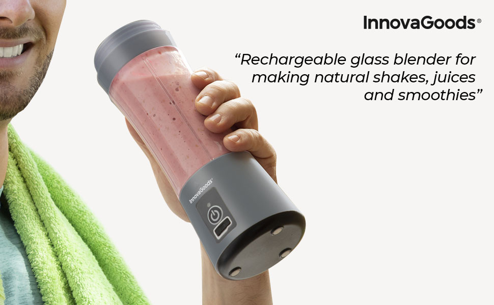 Blender portabil pentru smutie si shakeuri proaspete Mix n’ Go